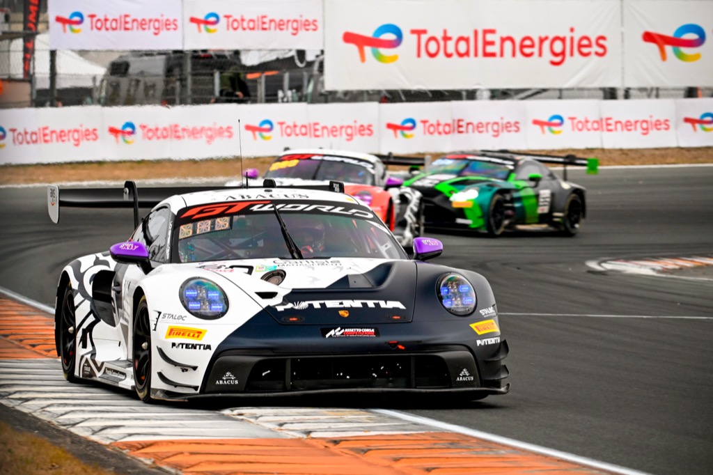 Bastian Buus på Zandvoort: Debut i GT World Challenge Sprint Cup.
(Foto: SRO Motorsports Group)
